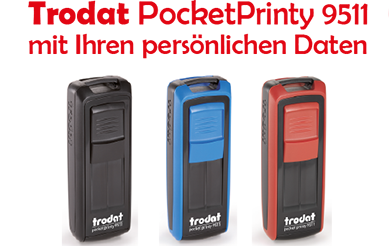 Trodat Pocket Printy 9511