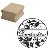 Motivstempel &quot;Dankesch&#246;n&quot;