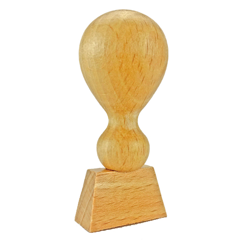Holzstempel 25x10 mm&lt;br/&gt;inkl. individueller Stempelplatte