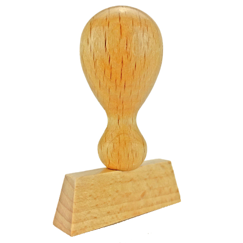Holzstempel 45x10 mm inkl. Stempelplatte