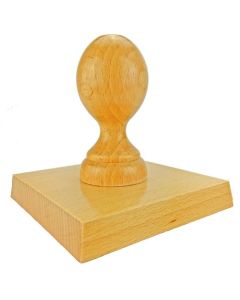 Holzstempel 100x100 mm