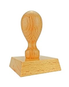 Holzstempel 55x55 mm