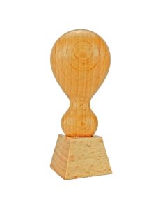 Holzstempel 20x20 mm inkl. individueller Stempelplatte