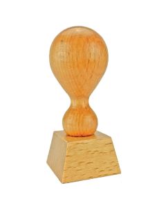 Holzstempel 25x25 mm inkl. individueller Stempelplatte