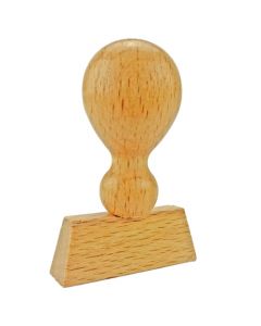 Holzstempel 40x10 mm inkl. individueller Stempelplatte
