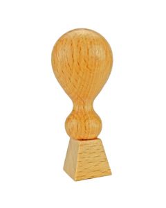 Holzstempel 15x15 mm inkl. individueller Stempelplatte