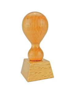 Holzstempel 25x25 mm inkl. individueller Stempelplatte